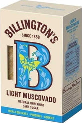 Sucre muscovado léger 500 g BILLINGTONS